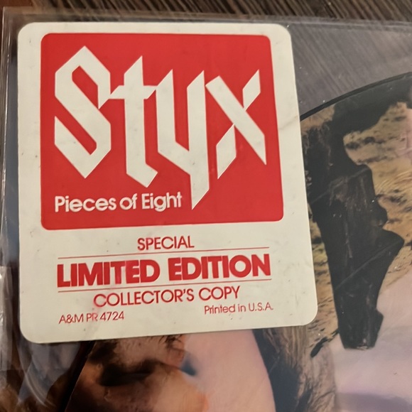 Styx Pieces Of Eight Limited Edition Numbered Picture Disc LP 1978 - Picture 7 of 7